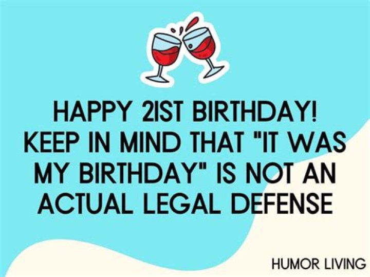 10 Hilarious 21st Birthday Wishes To Make Them LOL