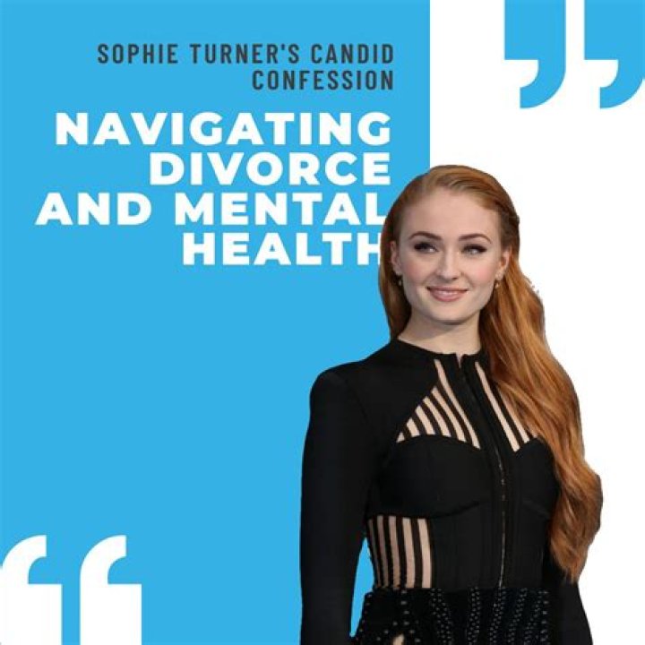 Breaking The Silence: Sophie Turner's Mental Health Advocacy Journey