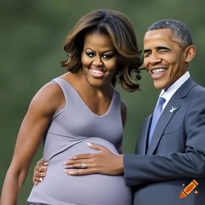 Capturing A Moment: The Iconic Michelle Obama Picture Pregnant