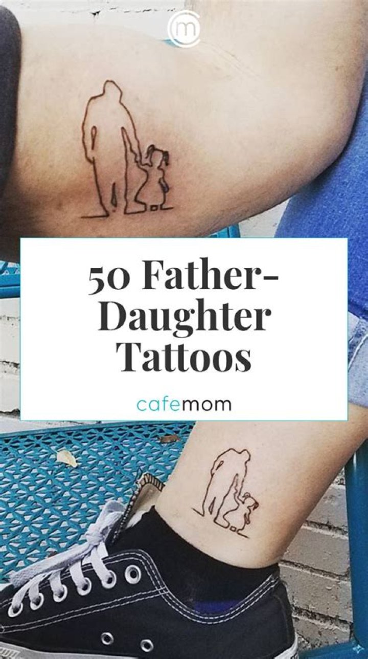 Diving Into The Bond: Daughter And Father Matching Tattoos