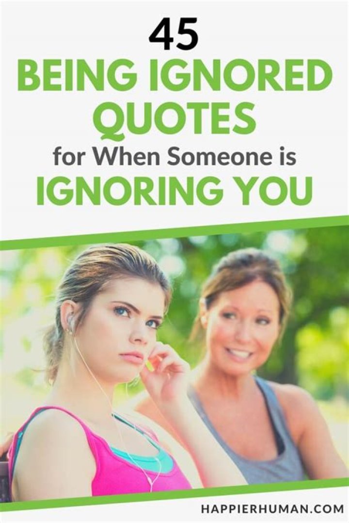 Embracing Solitude: The Art Of Ignoring People Quotes