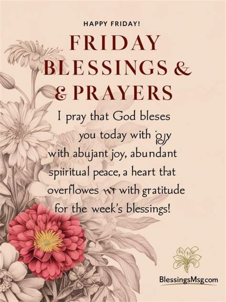 Embracing The Power Of Friday Prayer And Blessings