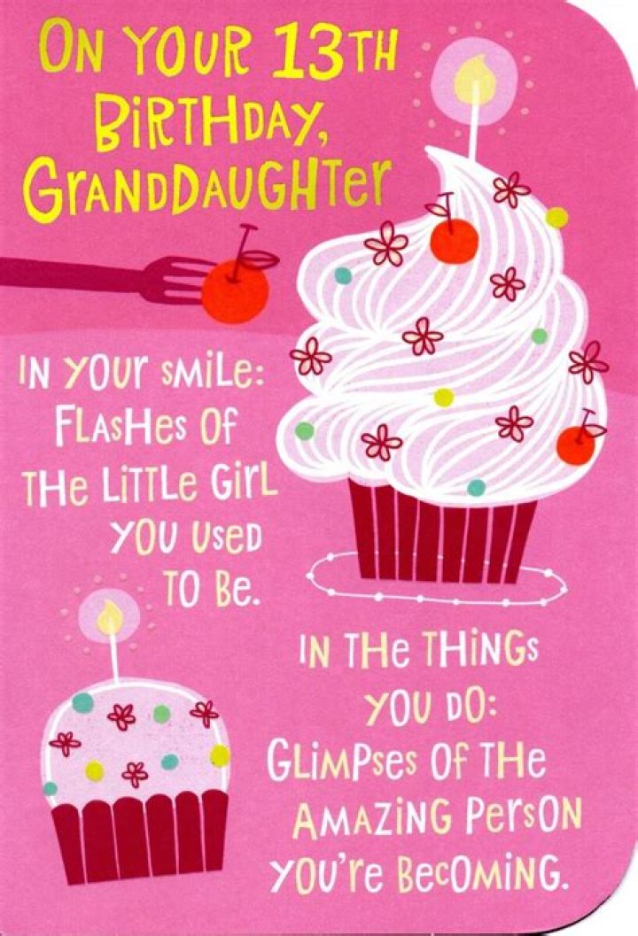 Heartfelt 13th Birthday Wishes For An Amazing Granddaughter