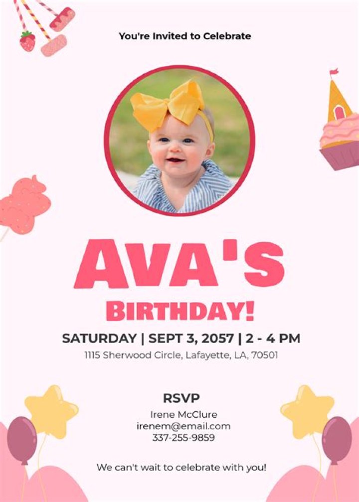Join The Birthday Celebration For The Enchanting Avaryana Rose