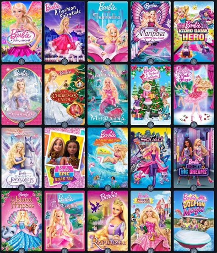 The Ultimate Guide To Barbie Movies: Watch Them All In Chronological Order