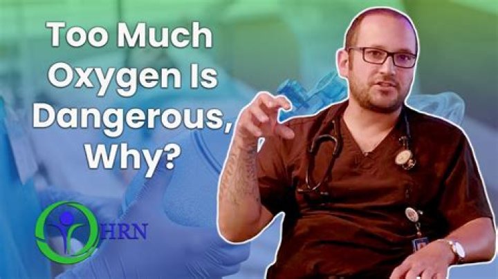 Understanding The Effects Of Excessive Oxygen: Is Too Much Oxygen Bad For You?