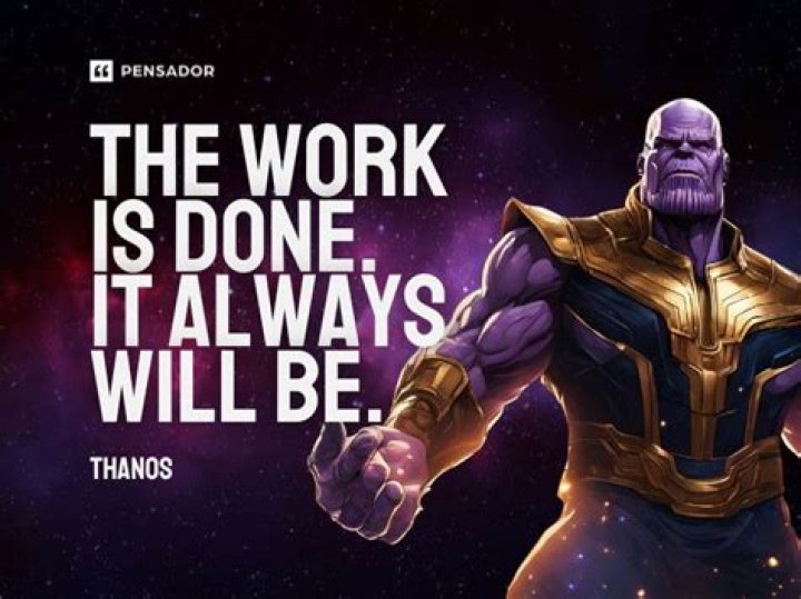 Unraveling The Depths Of Thanos Quotes: The Strongest Will