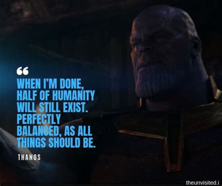 Unraveling The Wisdom: Thanos Quotes On The Hardest Choices