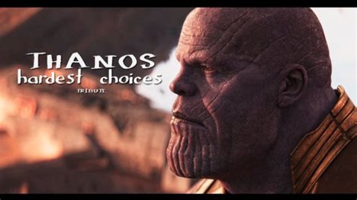 Unveiling Thanos' Hardest Choices Quotes: Wisdom From The Mad Titan