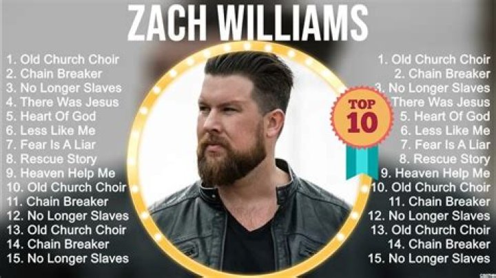 Zach Williams Songs: A Journey Through Faith And Music